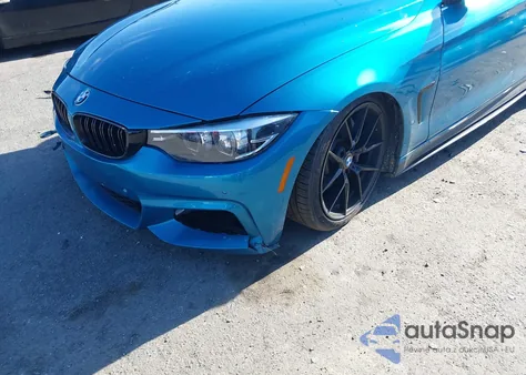 2018 BMW 440I из США, поврежденный, VIN WBA4W7C56JAB93539